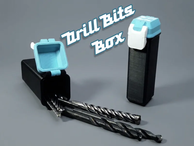 Snaplock 170mm Drilli Bits Box Case for Drill