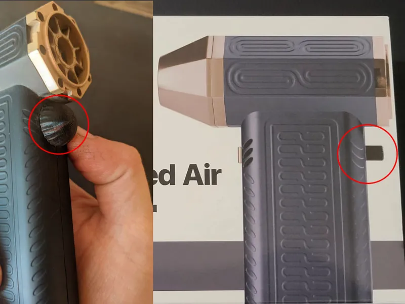 one-handed  knob, use for compressed air LK08