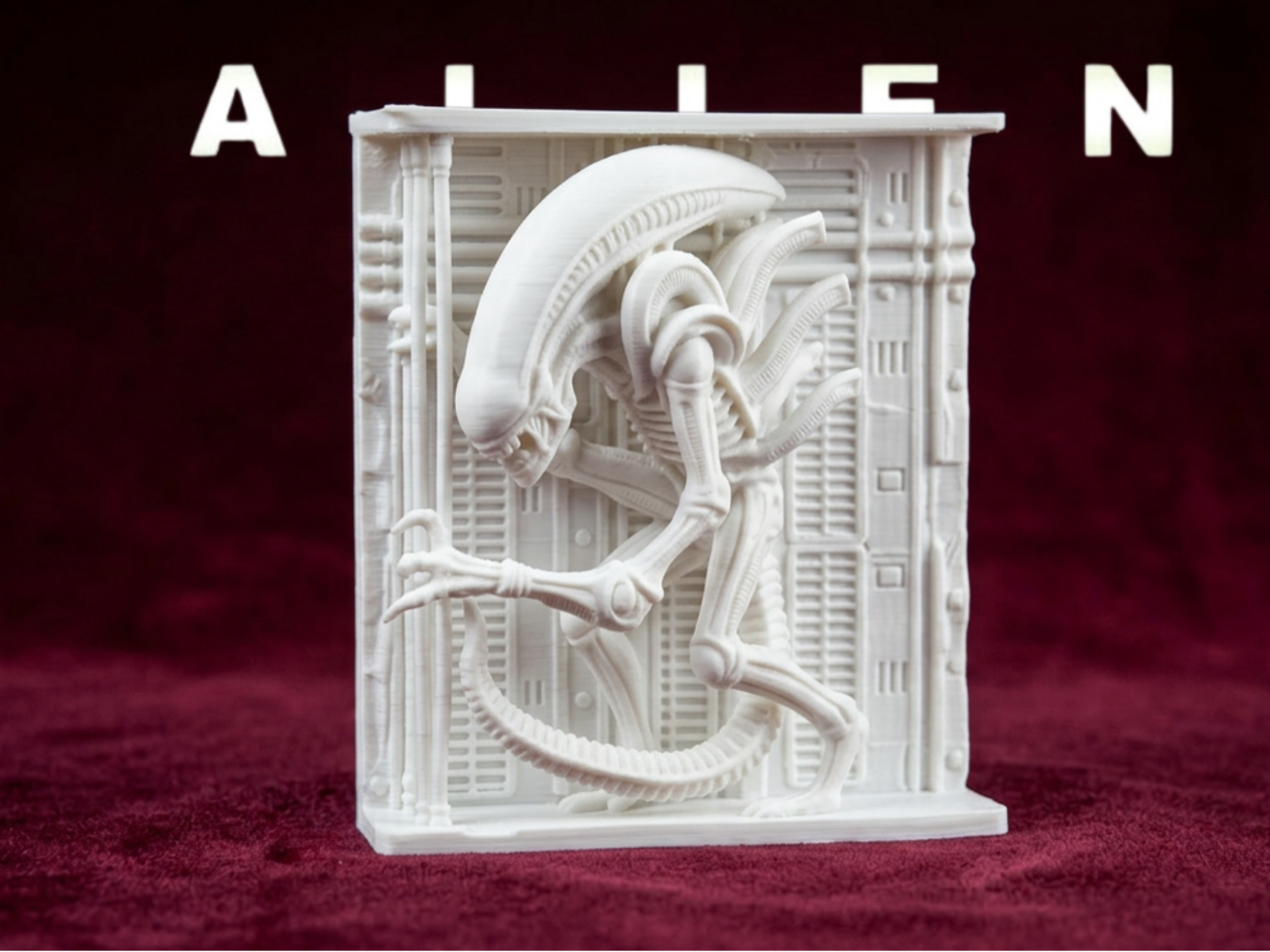 Xenomorph from Alien Wall Diorama