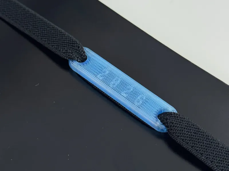Elastic Band Badge Clip
