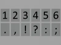 Backlit Letter Sign - Numbers & Symbols