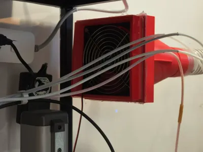 12cm Fan Enclosure Exhaust Solution Kit