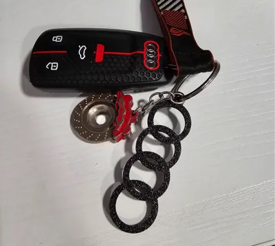 Audi Cart keychain