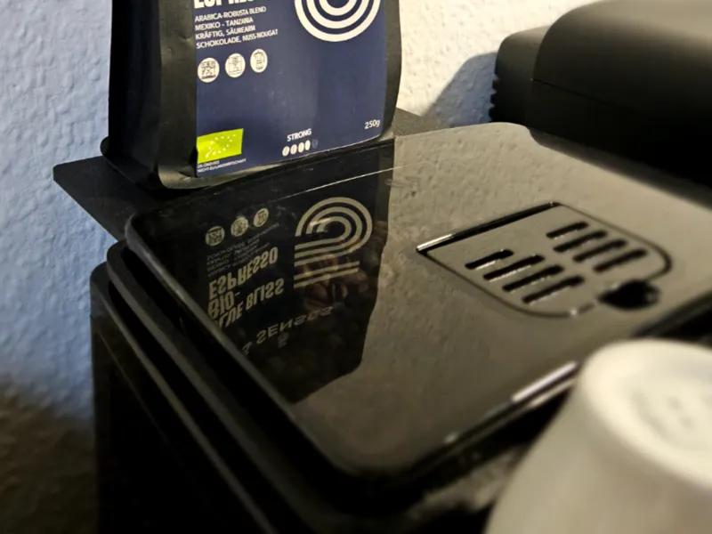 Delonghi Magnifica Auflage für Kaffebohnen