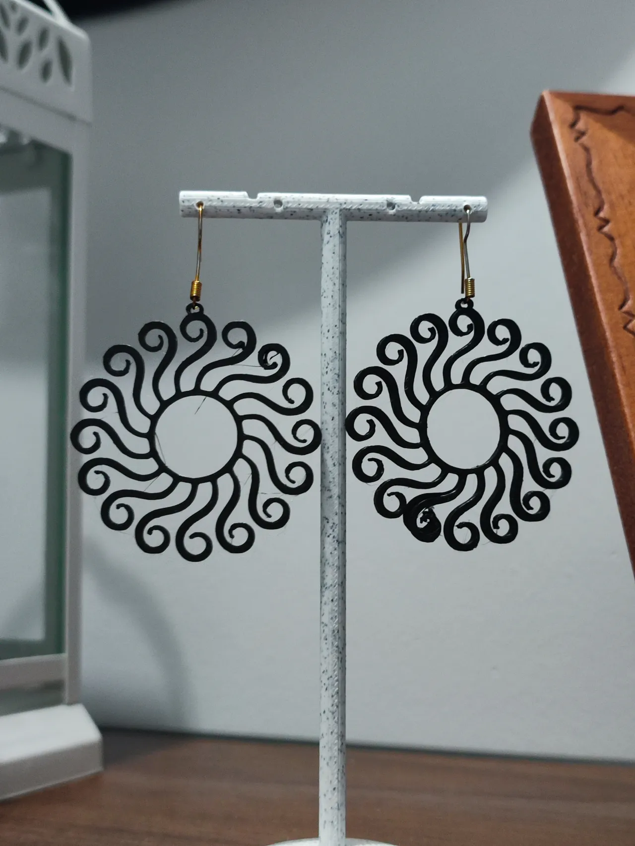Aretes Rizos Solares view 3