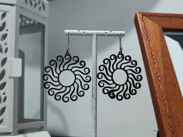Aretes Rizos Solares