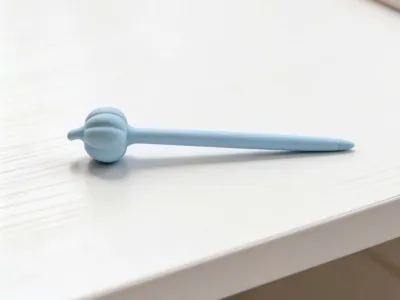 Pumpkin Hairpin