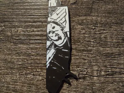 Michael Myers Halloween Keychain