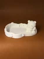 小熊蜂蜜罐收纳盒140X100X50mm