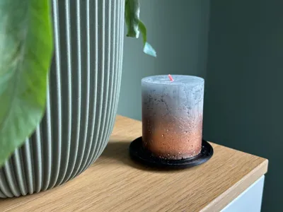 candle coaster