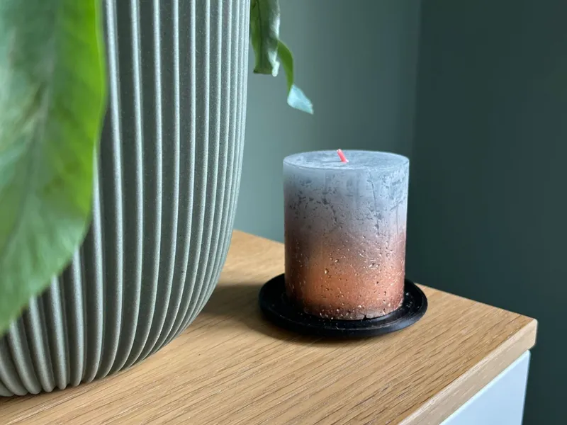 candle coaster