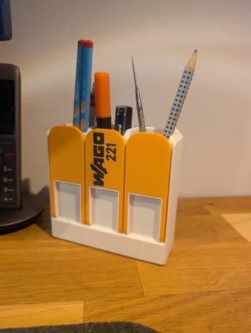 Accesorio para impresora 3D: Wago Stiftebox (Auch ohne AMS druckbar) — vista de referencia 3