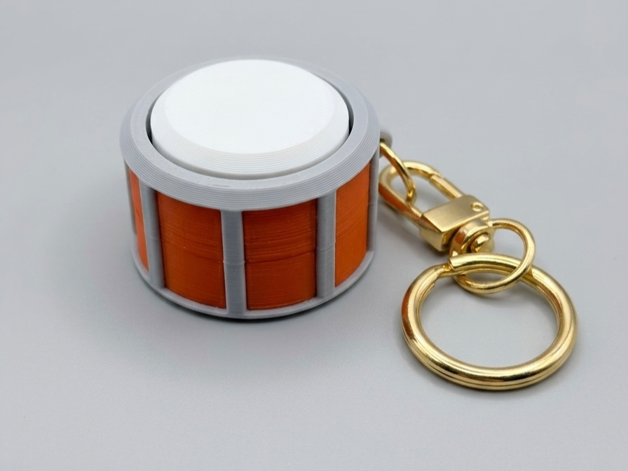 Drum clicker stress toy