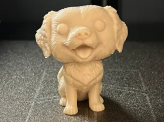 Perro Golden 3D