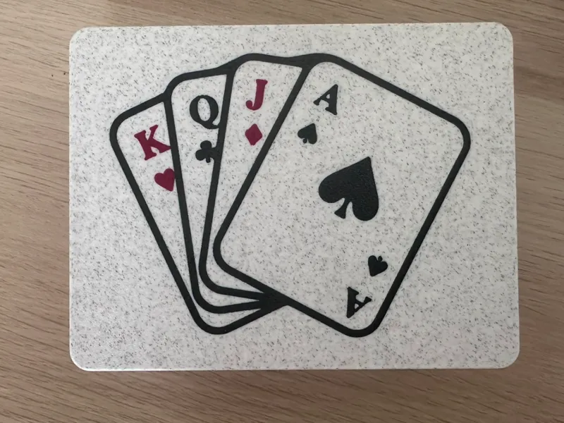 Playing cards case 