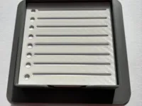 0.12mm layer, 2 walls, 8% infill