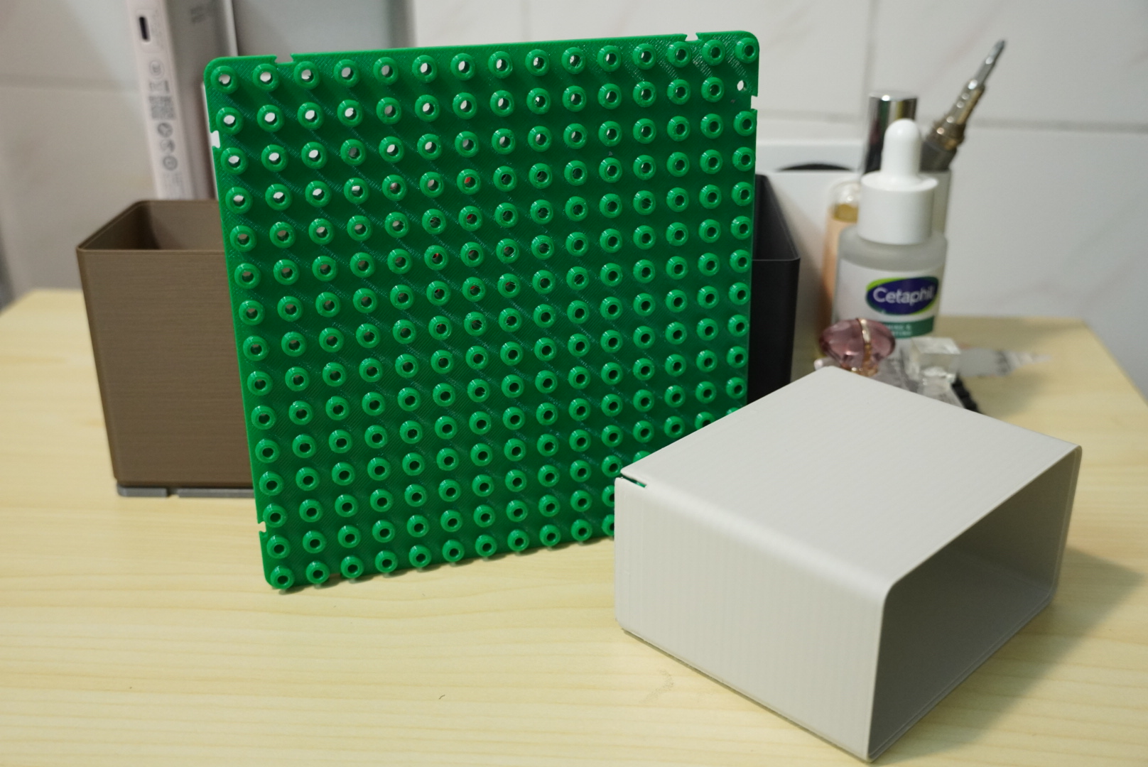 Miniatura 1 do modelo 3D 无限拓展收纳盒 乐高式玩法 拼接盒