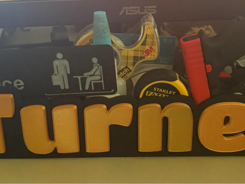 Turner Desktop Bin 3 slots
