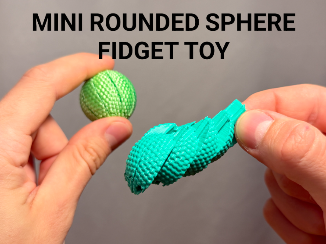 Mini Rounded Sensory Sphere Twisty Fidget Toy