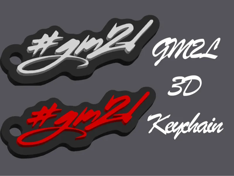 GM2L - Polish Hip-Hop Group Keychain 