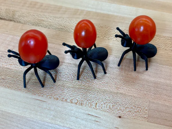 Piques apéritif en forme de fourmis