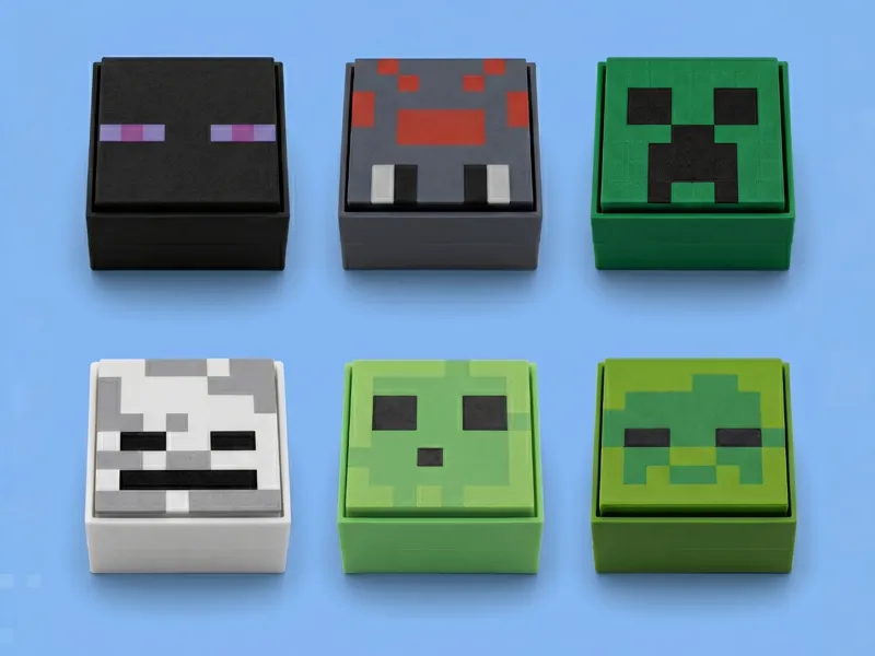 Minecraft - Mob Pack - Clicker Fidgets