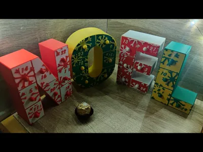 Advent Calendar NOEL letters WITHOUT AMS
