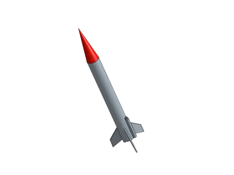 Small 3D Printable Rocket