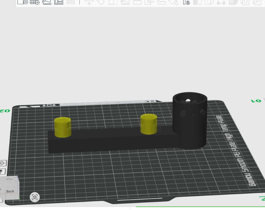 Miniatura 2 do modelo 3D Intex pool filter bracket