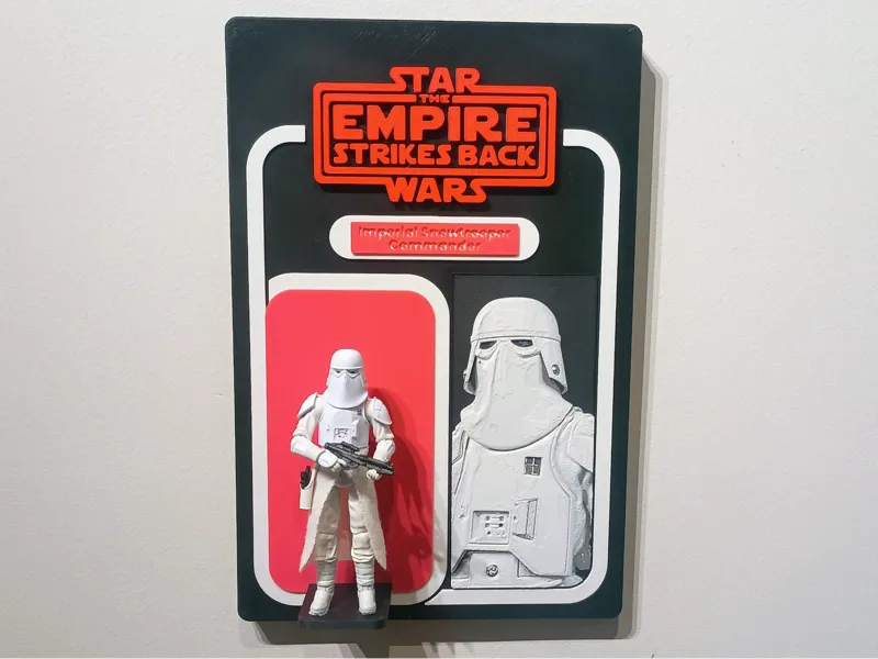 Star Wars The Vintage Collection ESB Wall Display