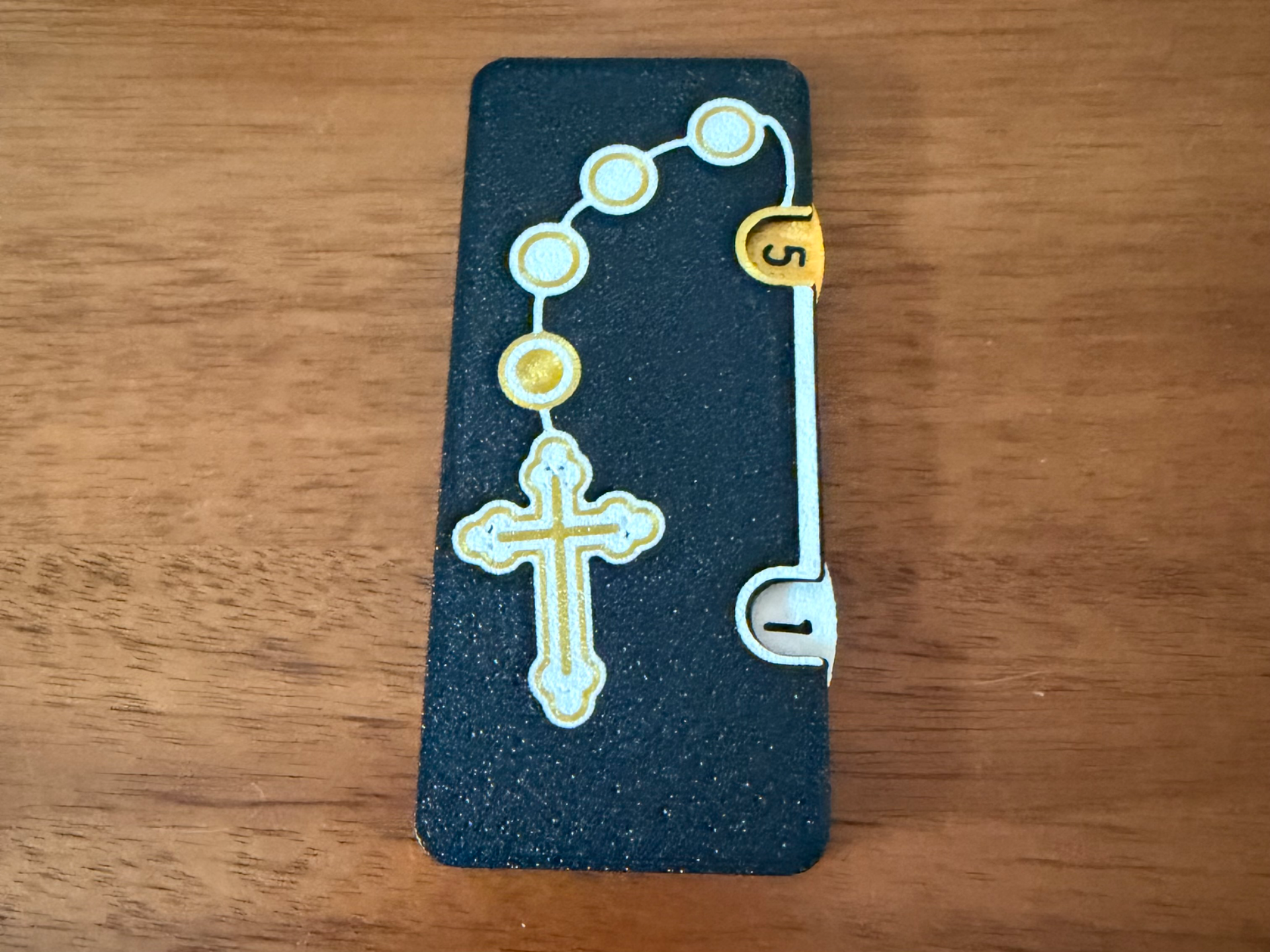 Rosary Counter - Updated Wheel Stops / Pins - 1