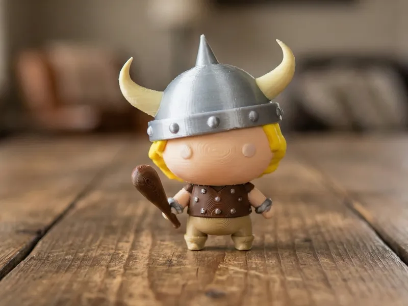 Chibi Bobby the Barbarian from Dungeons & Dragons