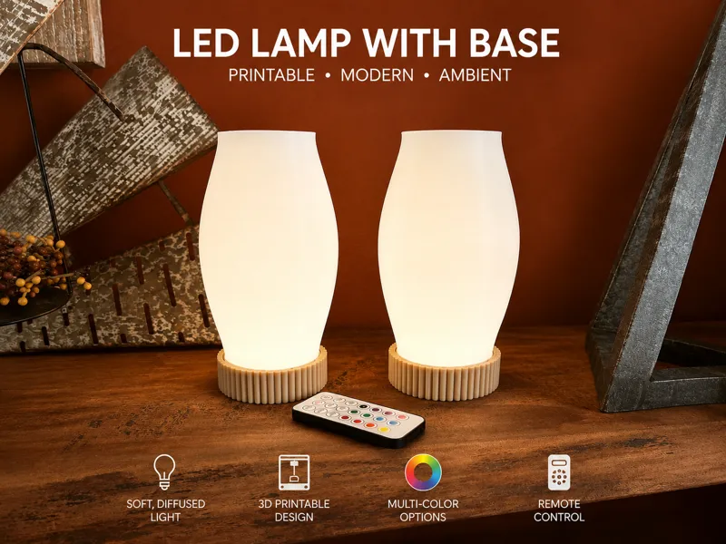 Japandi RGBW Lamp for Bambu Lab KC007