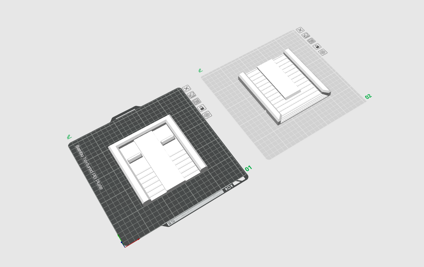 Miniatura 2 do modelo 3D 车位，可放1/18车模
