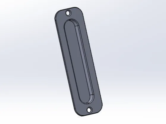 Sliding door handle