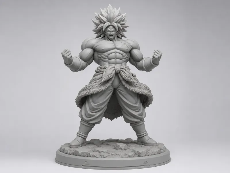 Broly Figure Dragon Ball Super