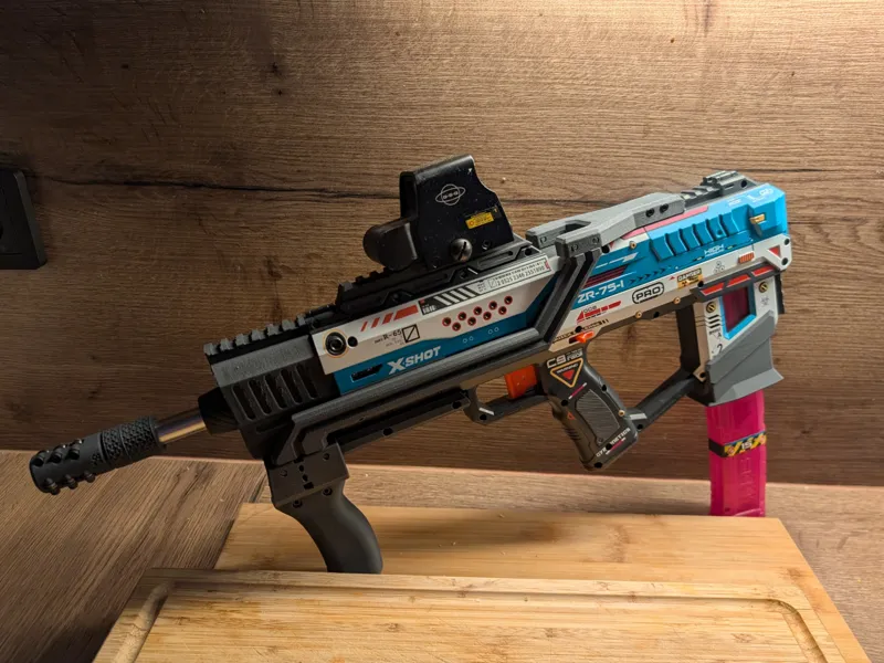 X-Shot FuryX – Extended Barrel Shroud 