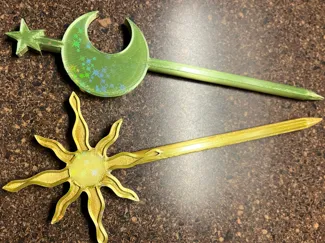 Sun & Moon Hairpins