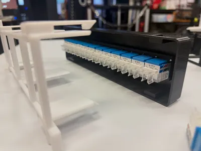 Wall Mount 12 Port Patch Panel by TCI Productions - MakerWorld