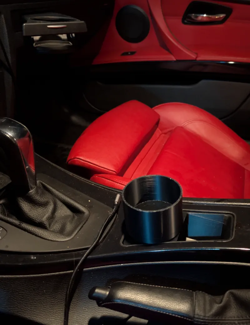 BMW Cup holder enlarger