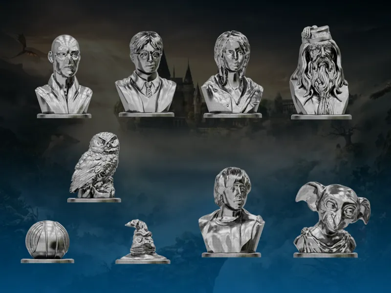 Harry Potter pawns set for boardgames