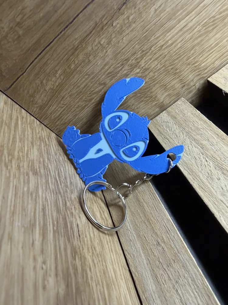 Keychain Stitch - Free 3D Print Model - MakerWorld