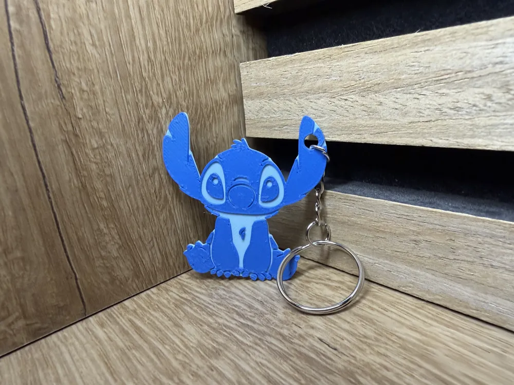 Keychain Stitch - Free 3D Print Model - MakerWorld
