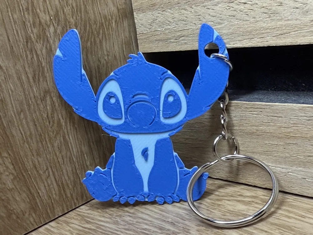 Keychain Stitch - Free 3D Print Model - MakerWorld