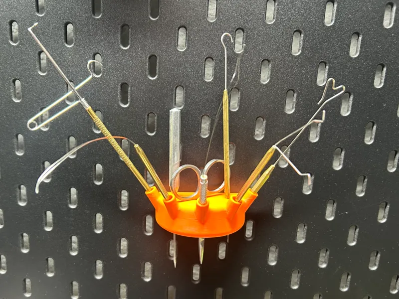 Fly Tying Tool Organizer for Skadis