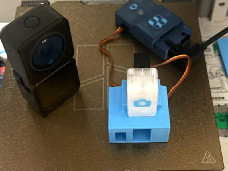 cyberbrick action 延时摄影 遥控器舵机驱动