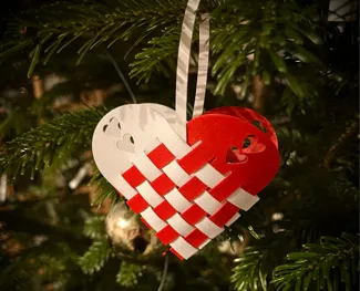 Christmas heart