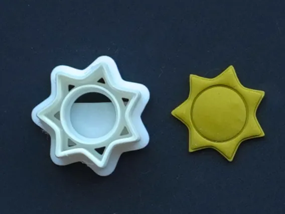 Sun Polymer Clay Cutter Earrings Necklaces