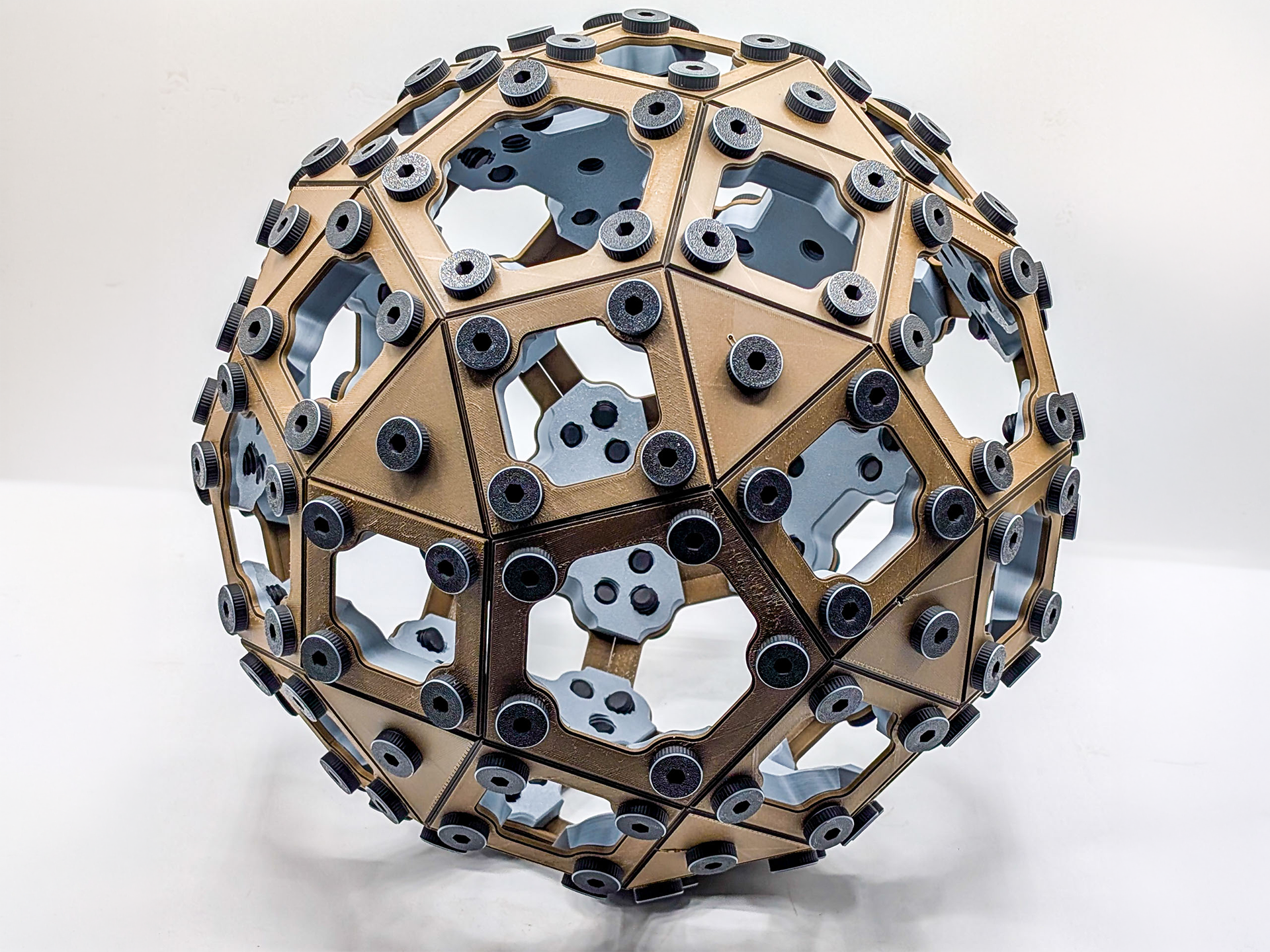 Rhombicosidodecahedron Model Kit