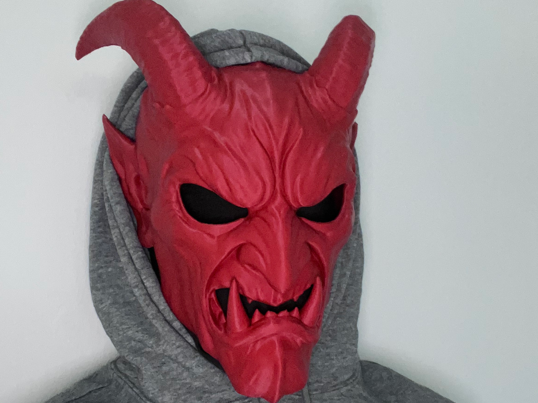 Halloween & Krampus Mask 3D model